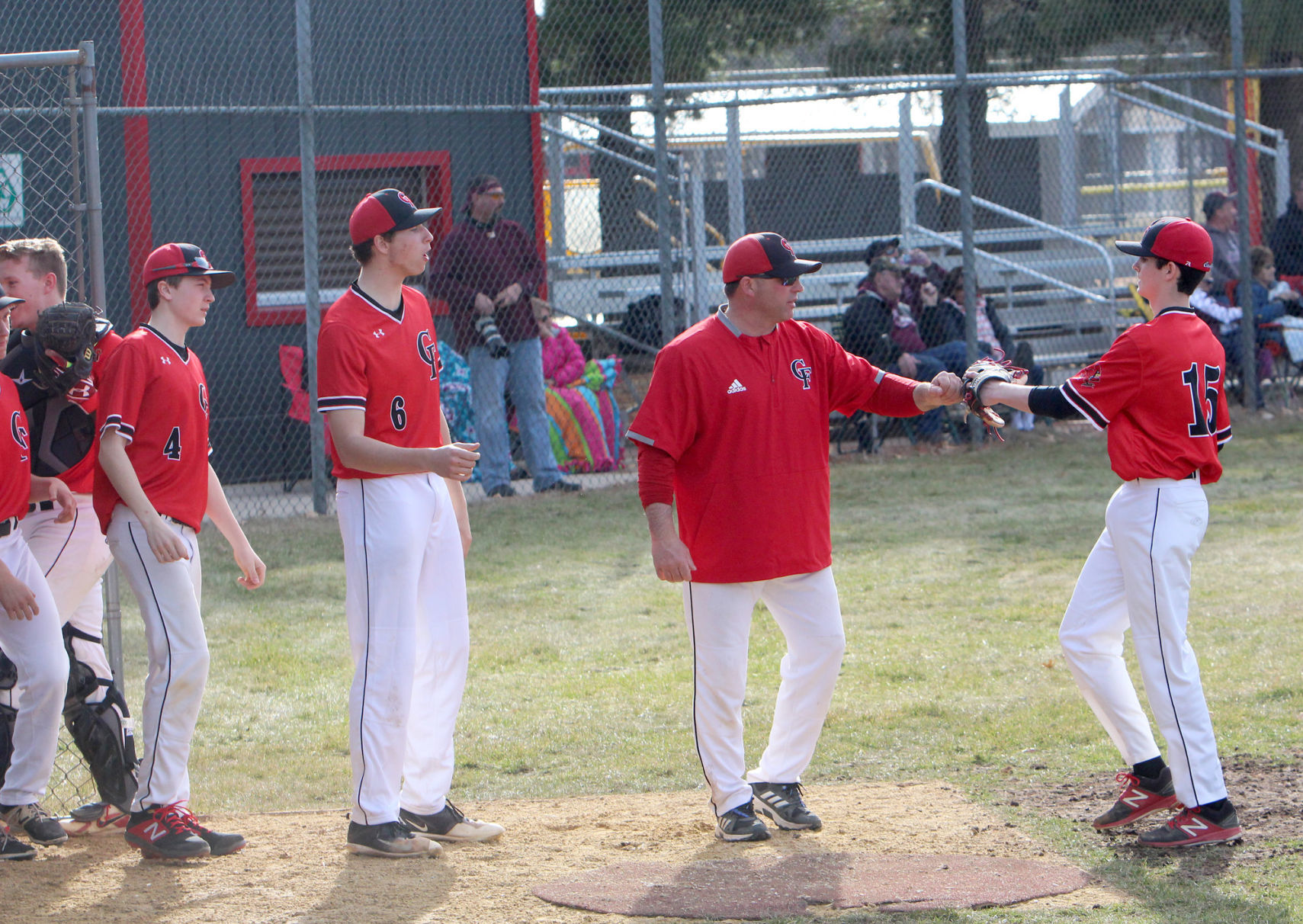 Menomonie at Chi-Hi baseball 4-16-19